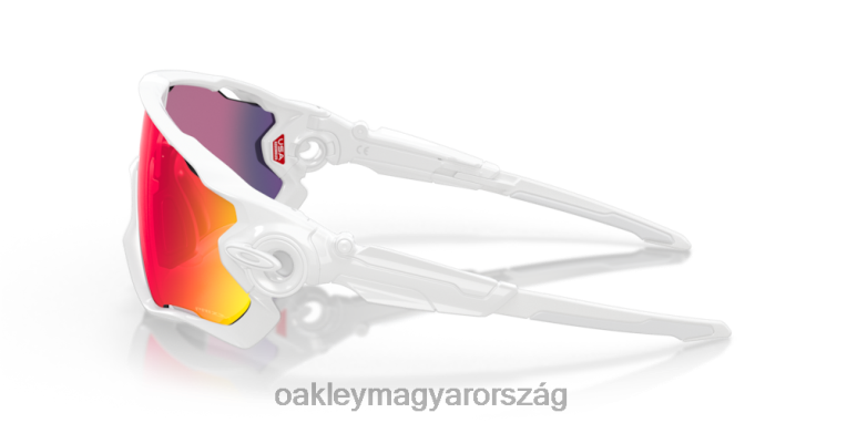 Oakley állkapocstörő 6PVBJ406 szemüveg prizm road lencsék, polírozott fehér kerettel