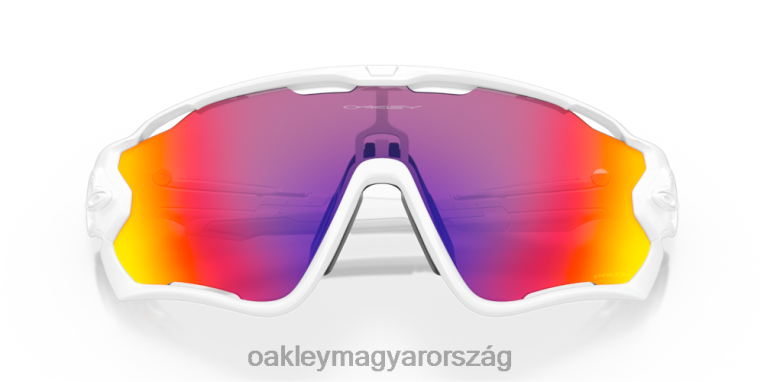 Oakley állkapocstörő 6PVBJ406 szemüveg prizm road lencsék, polírozott fehér kerettel