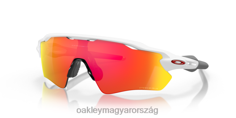 Oakley radar ev út csapat színei 6PVBJ35 szemüveg prizm rubin lencsék, polírozott fehér keret