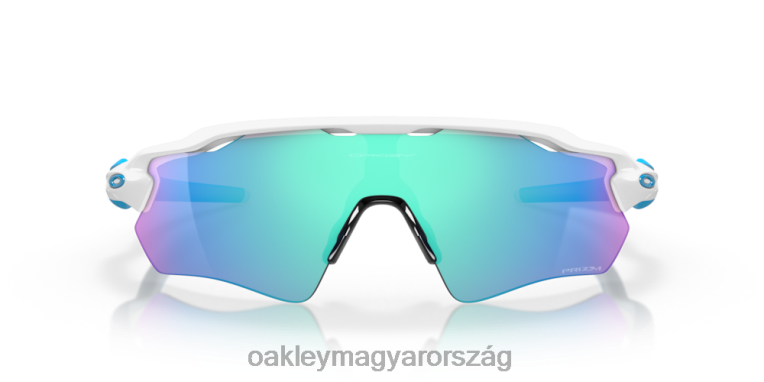 Oakley radar ev útja 6PVBJ33 szemüveg prizm zafír lencsék, polírozott fehér keret