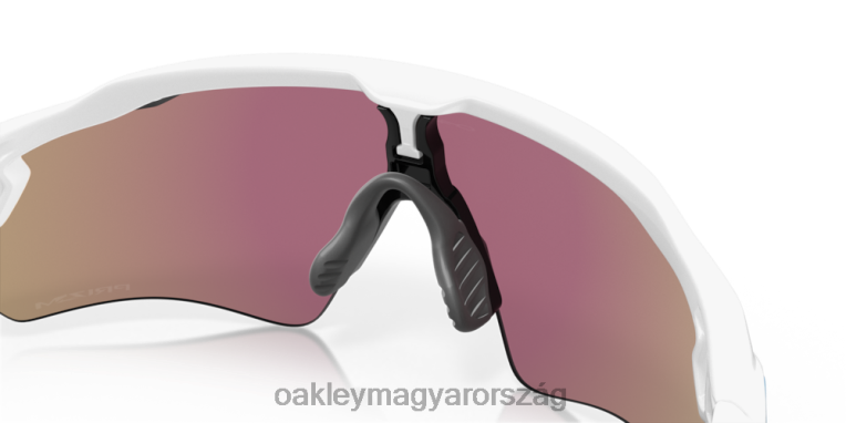 Oakley radar ev útja 6PVBJ33 szemüveg prizm zafír lencsék, polírozott fehér keret