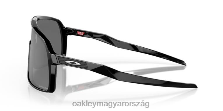 Oakley sutro 6PVBJ77 szemüveg prizm fekete lencsék, polírozott fekete keret