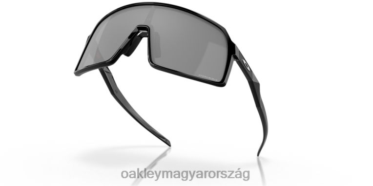Oakley sutro 6PVBJ77 szemüveg prizm fekete lencsék, polírozott fekete keret