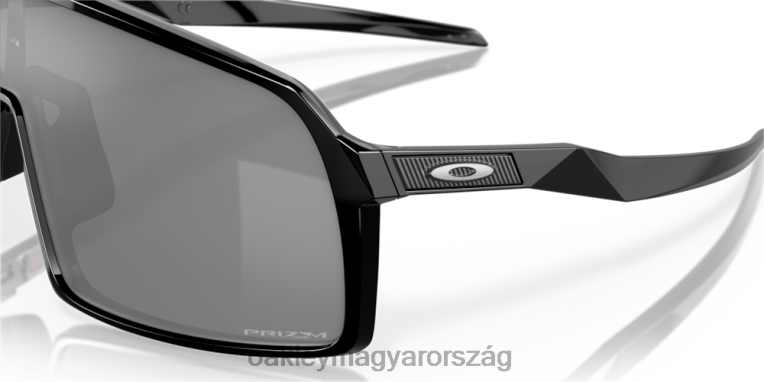 Oakley sutro 6PVBJ77 szemüveg prizm fekete lencsék, polírozott fekete keret