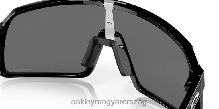 Oakley sutro 6PVBJ77 szemüveg prizm fekete lencsék, polírozott fekete keret