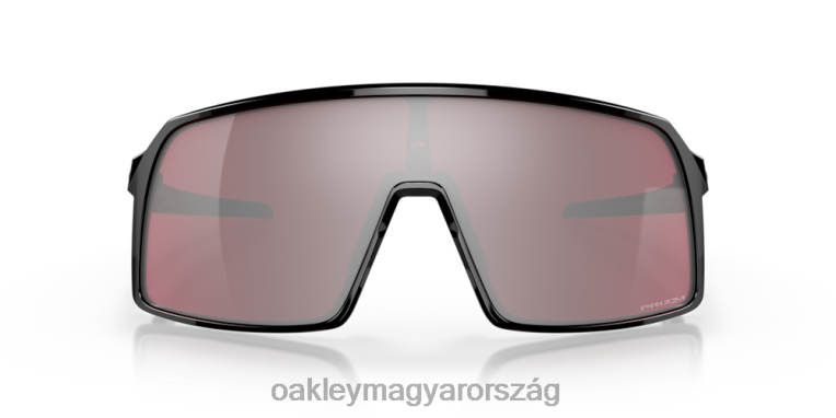 Oakley sutro 6PVBJ85 szemüveg prizm hófekete iridium lencsék, polírozott fekete kerettel