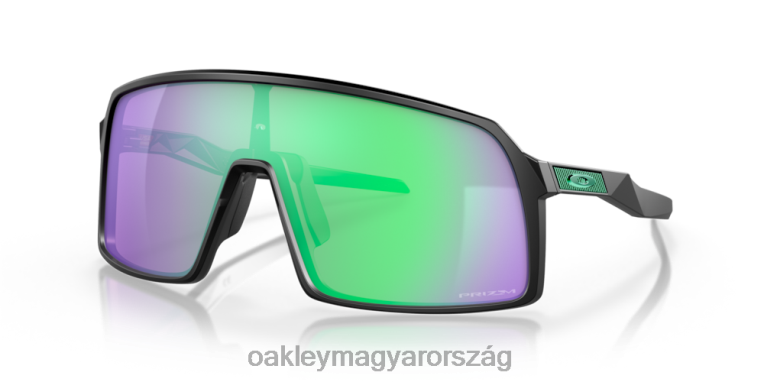 Oakley sutro 6PVBJ88 szemüveg prizm road jade lencsék, matt fekete kerettel