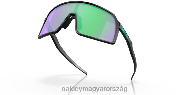 Oakley sutro 6PVBJ88 szemüveg prizm road jade lencsék, matt fekete kerettel