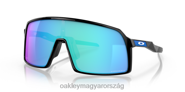 Oakley sutro 6PVBJ89 szemüveg prizm zafír lencsék, polírozott fekete keret