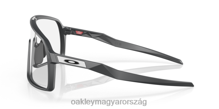 Oakley sutro 6PVBJ90 szemüveg átlátszó vagy fekete irídium fotokróm lencsék, matt karbon keret