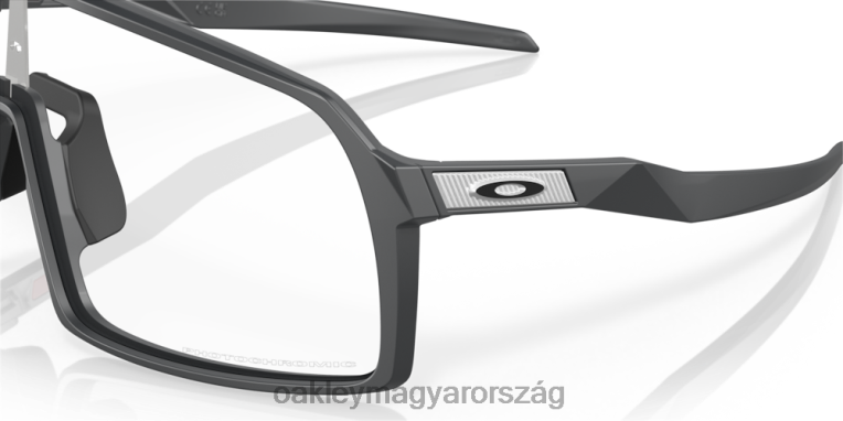Oakley sutro 6PVBJ90 szemüveg átlátszó vagy fekete irídium fotokróm lencsék, matt karbon keret