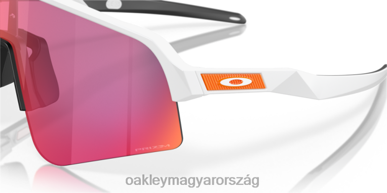 Oakley sutro lite sweep 6PVBJ196 szemüveg prizm road lencsék, matt fehér kerettel