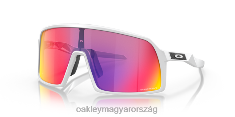 Oakley sutro s 6PVBJ276 szemüveg prizm road lencsék, matt fehér kerettel