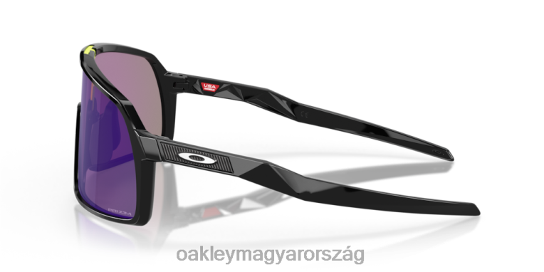 Oakley sutro s 6PVBJ277 szemüveg prizm jade lencsék, polírozott fekete keret