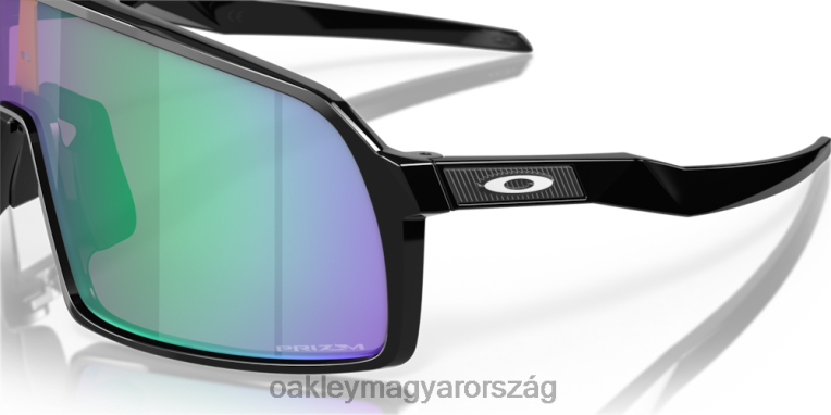 Oakley sutro s 6PVBJ277 szemüveg prizm jade lencsék, polírozott fekete keret