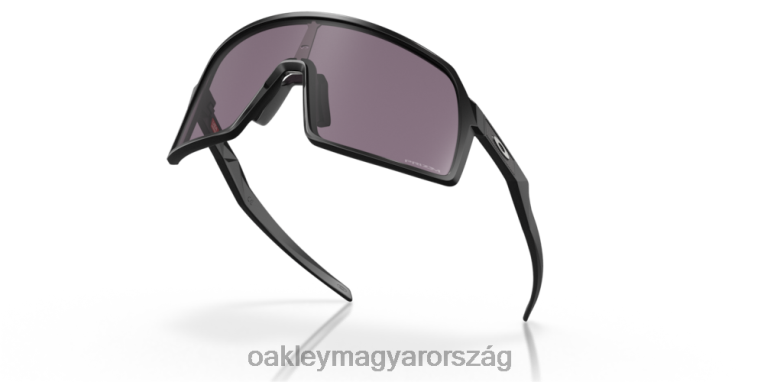 Oakley sutro s 6PVBJ278 szemüveg prizm szürke lencsék, matt fekete keret