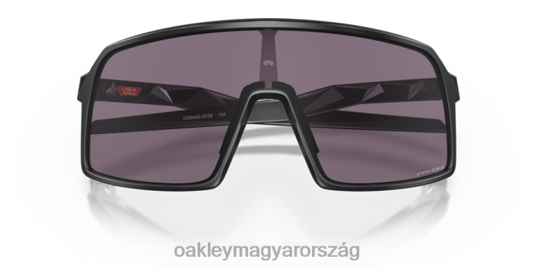 Oakley sutro s 6PVBJ278 szemüveg prizm szürke lencsék, matt fekete keret
