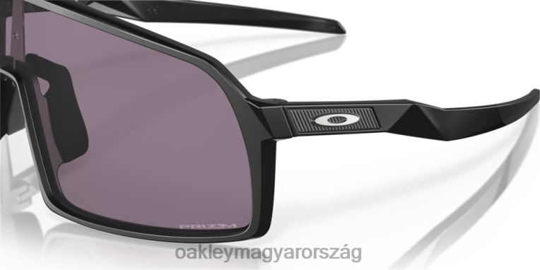 Oakley sutro s 6PVBJ278 szemüveg prizm szürke lencsék, matt fekete keret
