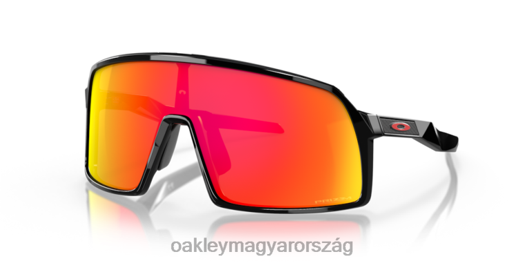Oakley sutro s 6PVBJ280 szemüveg prizm rubin lencsék, polírozott fekete keret