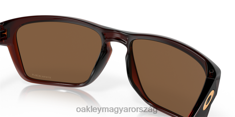 Oakley sylas 6PVBJ324 szemüveg prizm bronz lencsék, polírozott rootbeer váz