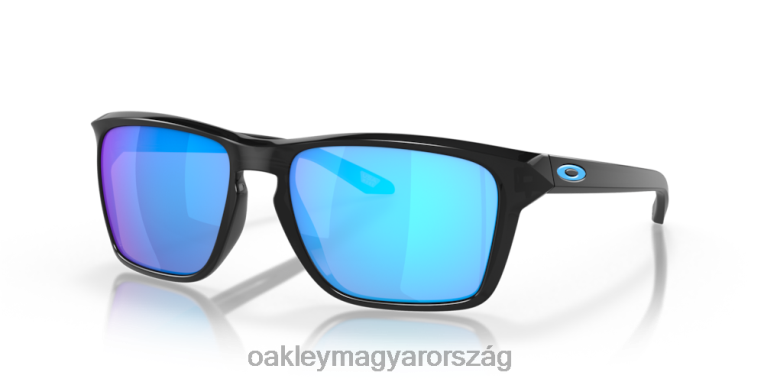 Oakley sylas 6PVBJ332 szemüveg zafír iridium lencsék, fekete tinta kerettel