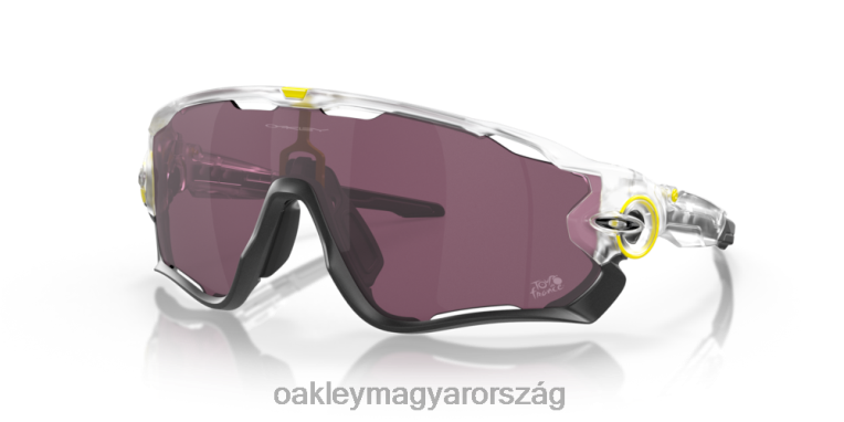 Oakley 2022-es tour de france állkapocs 6PVBJ882 szemüveg prizm road fekete lencsék, matt átlátszó keret