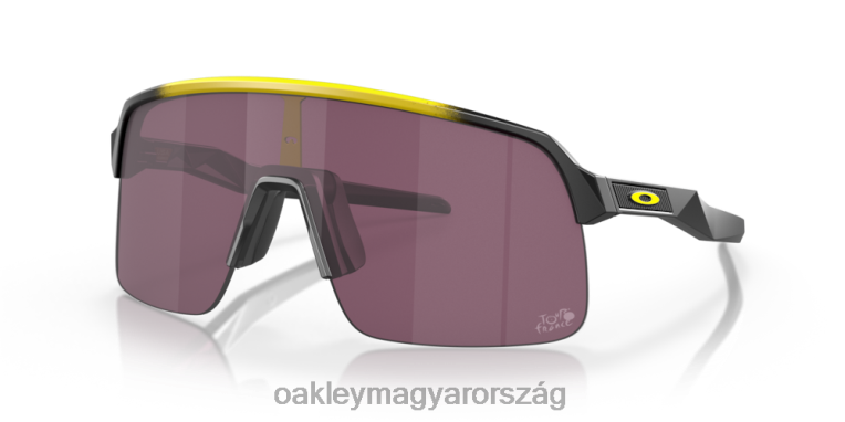 Oakley 2022-es tour de france sutro lite 6PVBJ999 szemüveg prizm road fekete lencsék, sárga fade kerettel