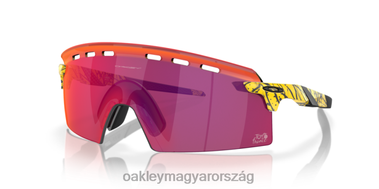 Oakley 2023-as tour de france kódolósztrájk 6PVBJ771 szemüveg prizm road lencsék, tdf fröccs keret