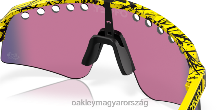 Oakley 2023-as tour de france sutro lite sweep 6PVBJ1018 szemüveg prizm road lencsék, tdf fröccs keret