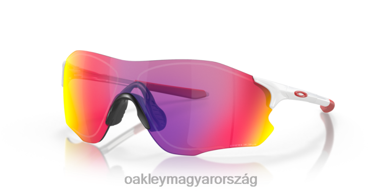 Oakley evzero path (alacsony híd illeszkedés) 6PVBJ884 szemüveg prizm road lencsék, polírozott fehér kerettel