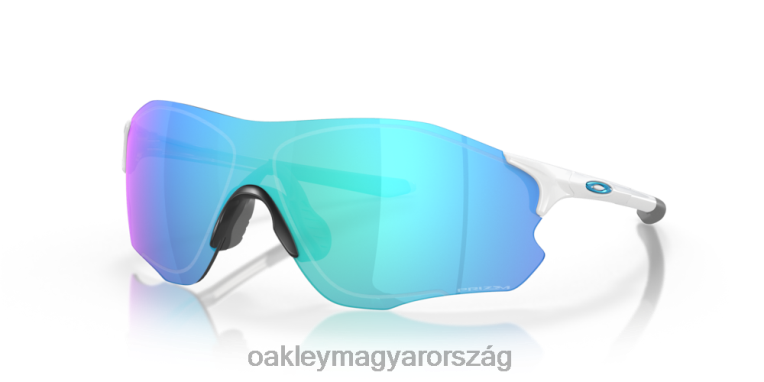 Oakley evzero path (alacsony híd illeszkedés) 6PVBJ888 szemüveg prizm zafír lencsék, polírozott fehér keret