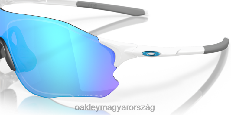 Oakley evzero path (alacsony híd illeszkedés) 6PVBJ888 szemüveg prizm zafír lencsék, polírozott fehér keret