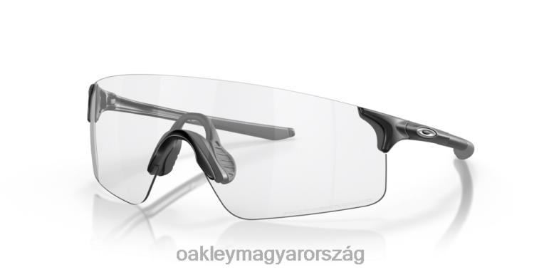 Oakley evzero pengék 6PVBJ284 szemüveg átlátszó vagy fekete irídium fotokróm lencsék, matt fekete keret
