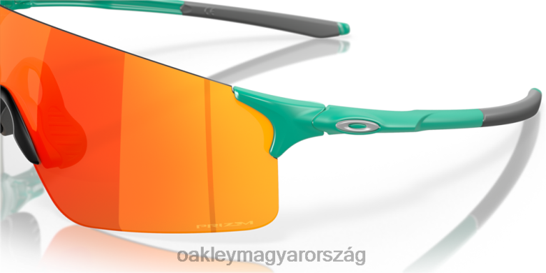 Oakley evzero pengék (alacsony híd illeszkedés) 6PVBJ980 szemüveg prizm rubin lencsék, matt celeste keret