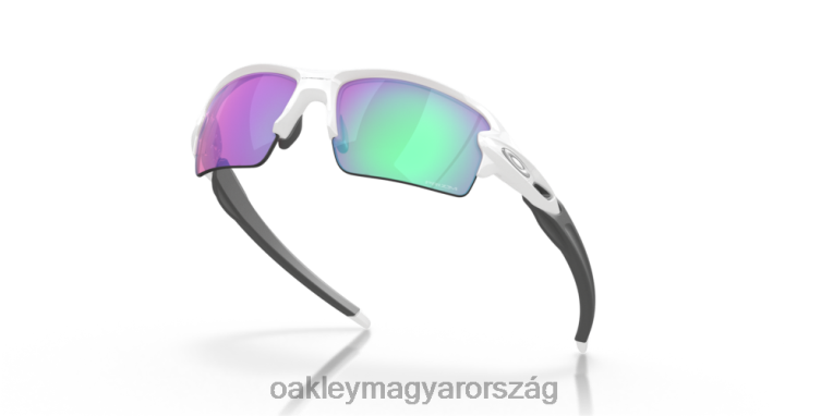 Oakley flak 2.0 (alacsony híd illeszkedés) 6PVBJ864 szemüveg prizm golflencsék, polírozott fehér keret