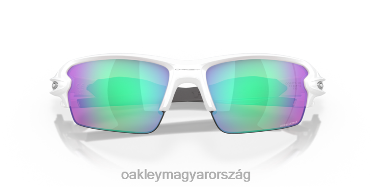 Oakley flak 2.0 (alacsony híd illeszkedés) 6PVBJ864 szemüveg prizm golflencsék, polírozott fehér keret