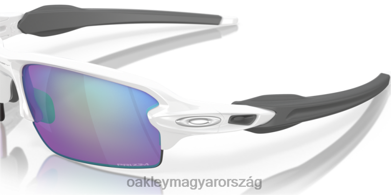 Oakley flak 2.0 (alacsony híd illeszkedés) 6PVBJ864 szemüveg prizm golflencsék, polírozott fehér keret