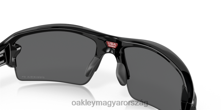 Oakley flak 2.0 (alacsony híd illeszkedés) 6PVBJ868 szemüveg prizm fekete polarizált lencsék, polírozott fekete keret