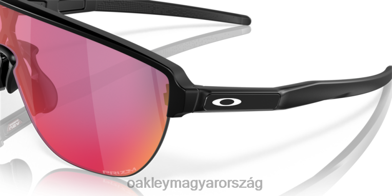 Oakley folyosó 6PVBJ116 szemüveg prizm road lencsék, matt fekete kerettel