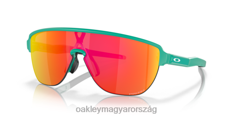 Oakley folyosó 6PVBJ118 szemüveg prizm rubin lencsék, matt celeste keret
