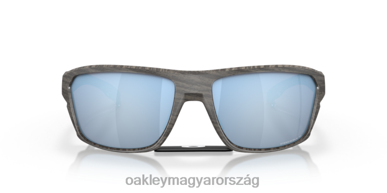 Oakley hasított lövés faanyag kollekció 6PVBJ300 szemüveg prizm mélyvíz polarizált lencsék, fa erezetű keret