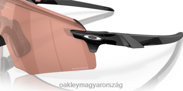 Oakley kódoló (alacsony híd illeszkedés) 6PVBJ1061 szemüveg prizm sötét golflencsék, polírozott fekete keret