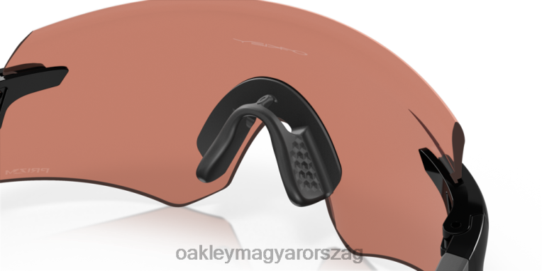 Oakley kódoló (alacsony híd illeszkedés) 6PVBJ1061 szemüveg prizm sötét golflencsék, polírozott fekete keret