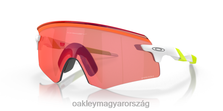 Oakley kódoló (alacsony híd illeszkedés) 6PVBJ1065 szemüveg prizm field lencsék, matt fehér kerettel