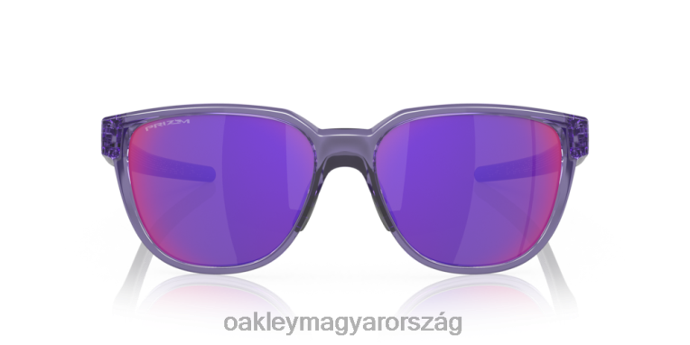 Oakley működtető 6PVBJ836 szemüveg prizm road lencsék, átlátszó lila kerettel