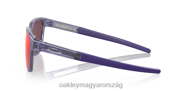 Oakley működtető 6PVBJ836 szemüveg prizm road lencsék, átlátszó lila kerettel