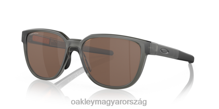 Oakley működtető (alacsony híd illeszkedés) 6PVBJ839 szemüveg prizm wolfram lencsék, matt szürke füstkeret