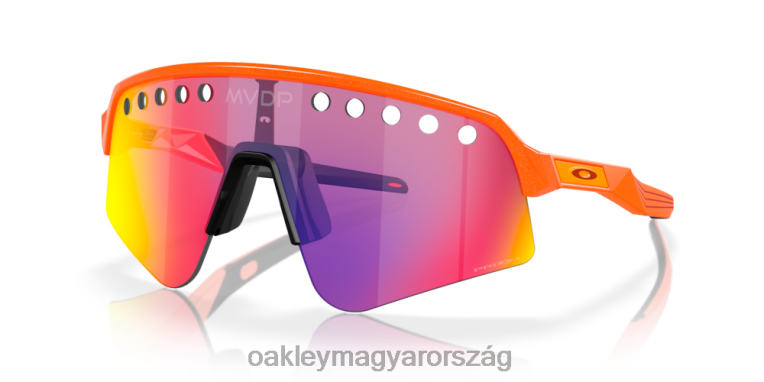Oakley mathieu van der poel aláírás sorozat sutro lite sweep 6PVBJ1017 szemüveg prizm road lencsék, narancssárga csillogó keret