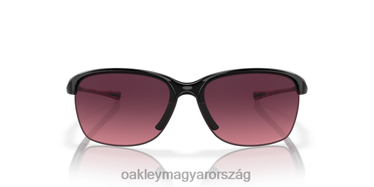 Oakley megállíthatatlan 6PVBJ695 szemüveg rózsa gradiens polarizált lencsék, polírozott fekete keret