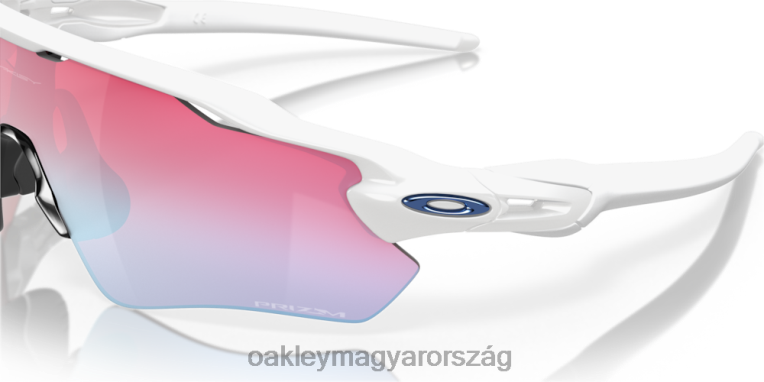 Oakley radar ev útja 6PVBJ29 szemüveg prizm hózafír lencsék, polírozott fehér kerettel